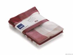 Geschirrtuch PASADO 3tlg. rot KL-15963