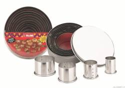 Ausstecher aus Edelstahl - glatte Kante