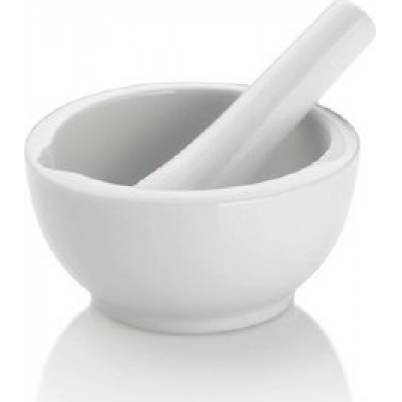 Porzellan-Mörser mit Stößel PUNTA 9,5 cm KL-11375