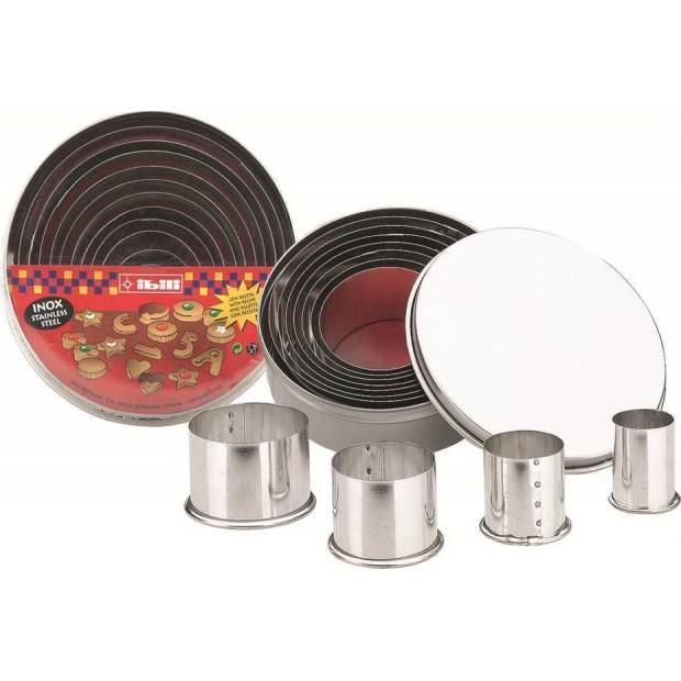 Ausstecher aus Edelstahl - glatte Kante