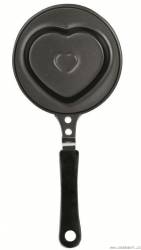 Herzförmige Mini-Bratpfanne für Ochsenaugen, Pfannkuchen 12cm