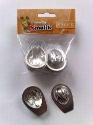 Bonbonformen Nüsse 5,5cm 20Stück