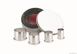 Metallstempel - glatte Räder