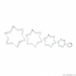 Sternausstecher glatt 5 Stk.