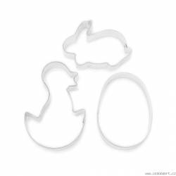 Osterstempel Küken, Hase, Ei