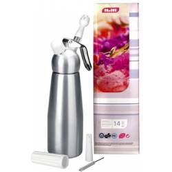 Aluminium Schlagsahne Flasche 1000ml für Einwegbomben - Ibili