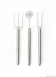 Schokolade Bonbon-Gabel-Set - 3 Stück