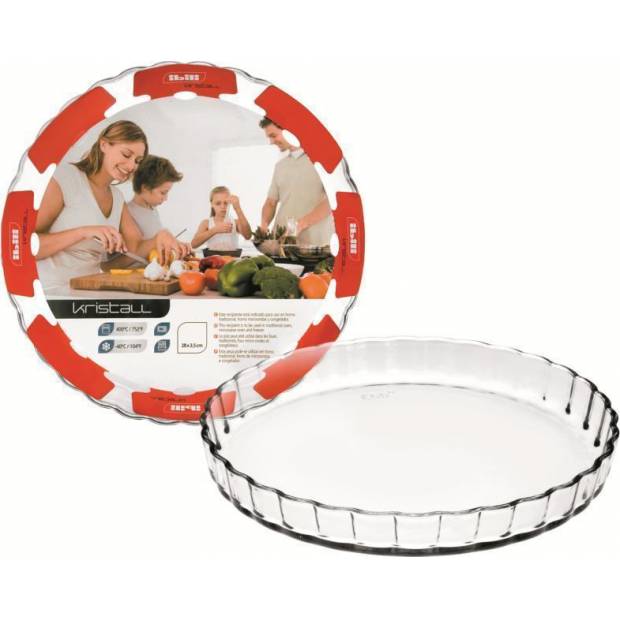 Glas-Kuchenform 28x3,5cm