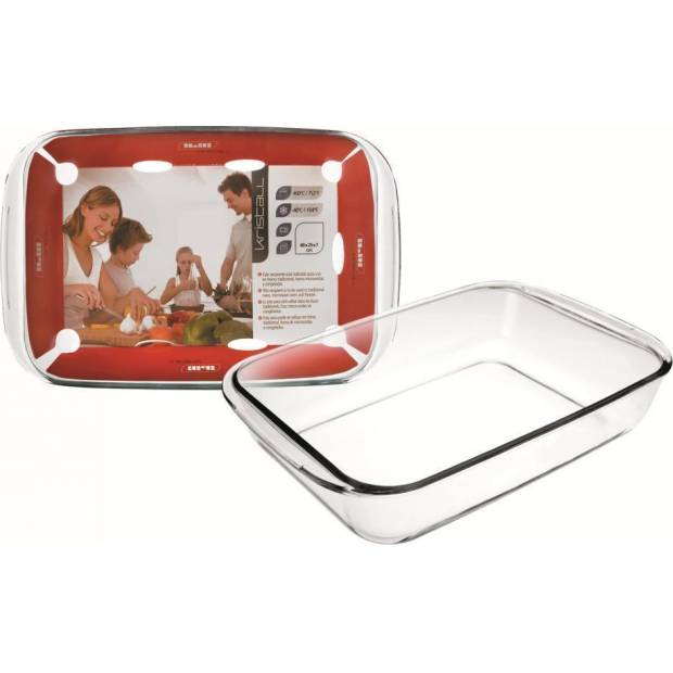 Glas-Backform 34x21x5cm