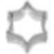 Runder Stern Ausstecher 1,5cm
