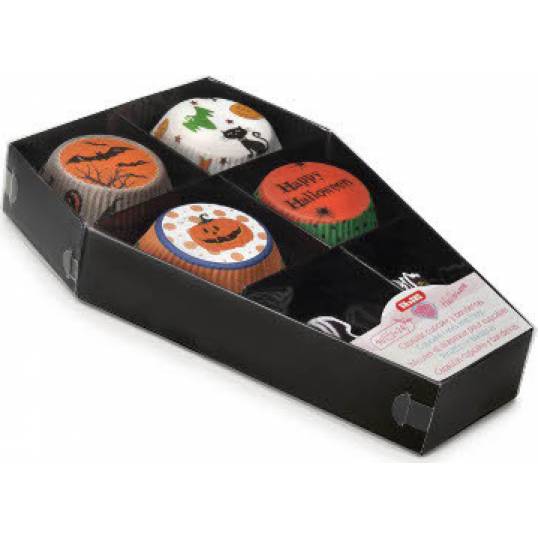 Konditorei-Cupcakes - Halloween-Set