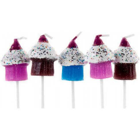 Kerzen für Kuchen - Muffins setzen