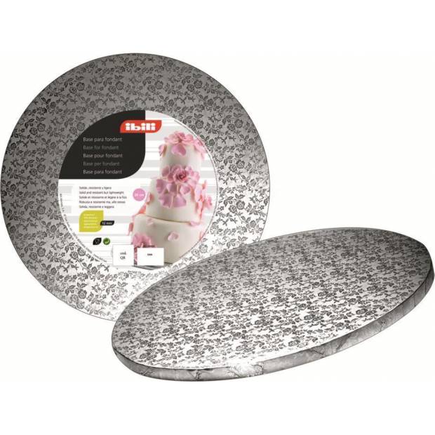 Tortenuntersetzer silber 25cm