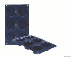 Silikon-Muffinform-Set - 6 Stück