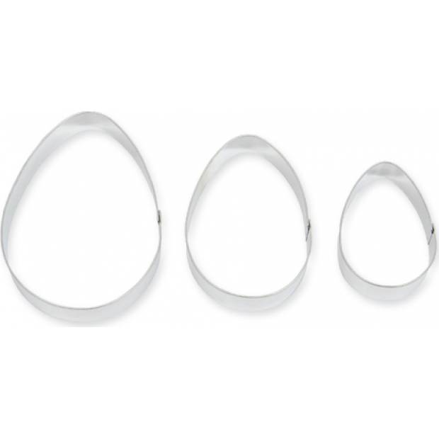 Eierausstecher glatt 3St.