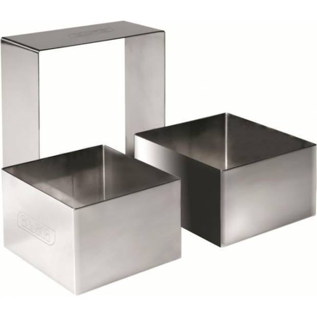 Lebensmittel-Stylingform 8x8x4,5cm