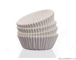 Konditorei-Cupcakes 100 Stück, weiß