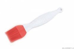 Orange Silikonbürste 21cm