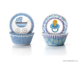 Papierküchlein für Muffins Baby