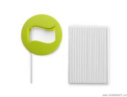 Ausstecher + 24 Stäbchen