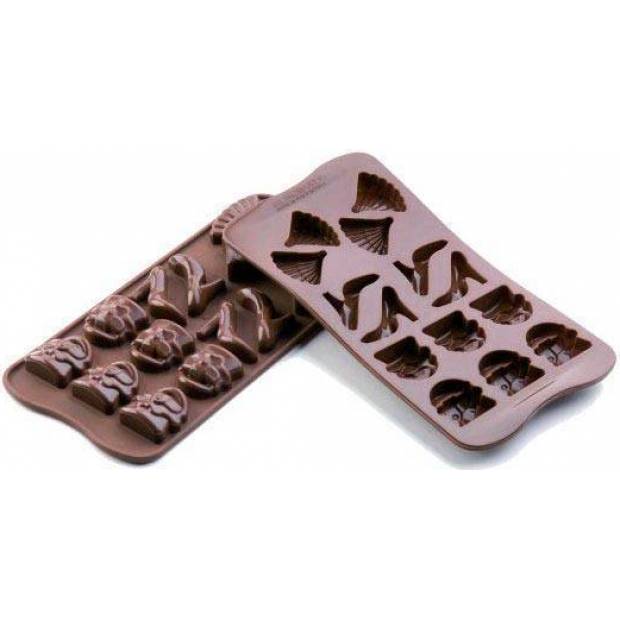 Silikonform für Schokolade - Modenschau