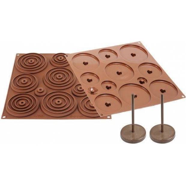 Silikonform für Schokolade - 3D-Ostereier