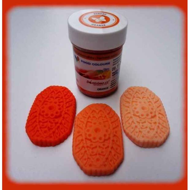 Gel-Farbe (Orange) orange und lachsfarben 35 g