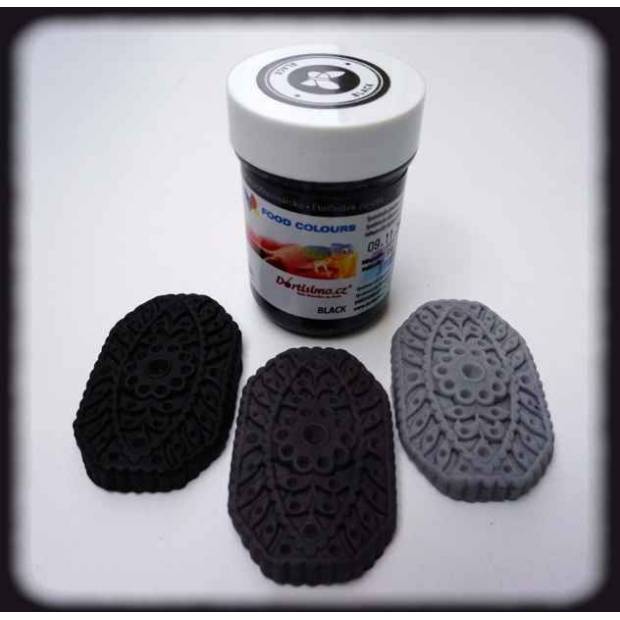Gel-Farbe (Schwarz) schwarz 35 g