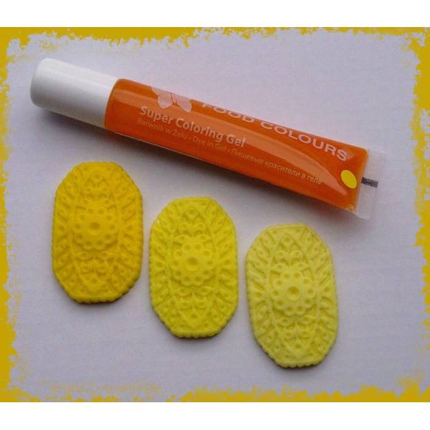 Gel-Farbtube (Gelb) gelb 20 g