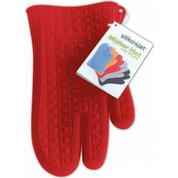 Silikon-Topflappen - rot