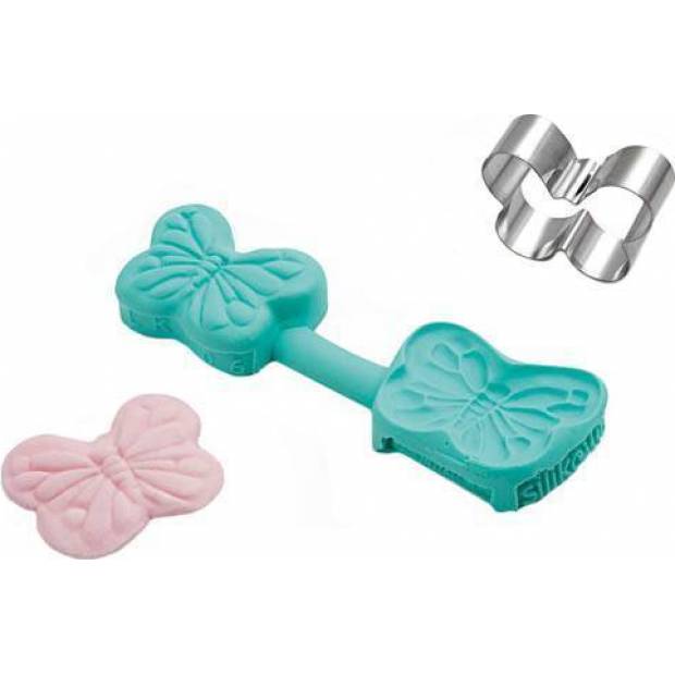 Silikonform für Marzipan - Schmetterling