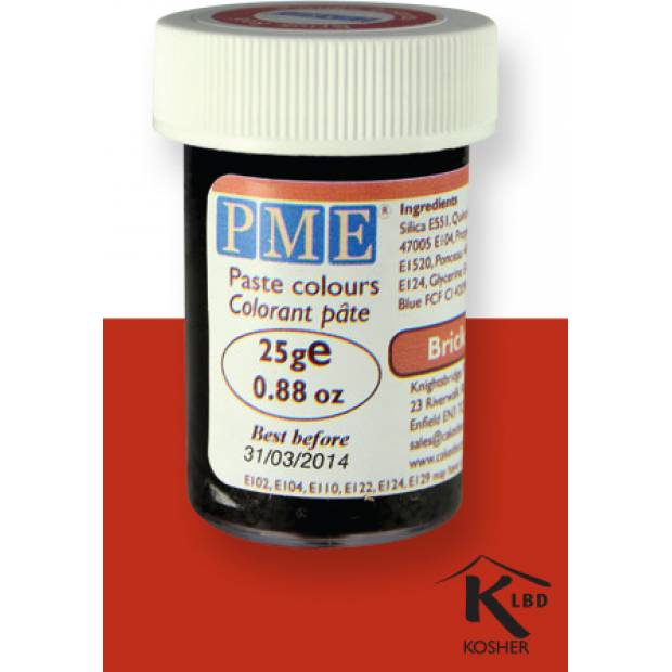 PME Gel-Farbe - ziegelrot