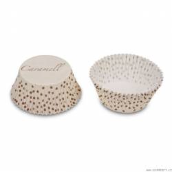 Papierbackförmchen - Karamell