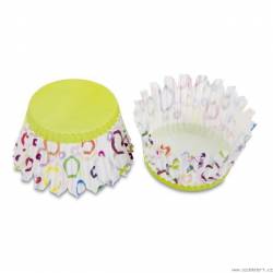 Papierbackform - Mini, Party-Druck