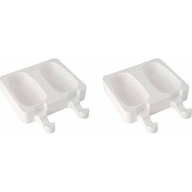 Silikonform für Eis am Stiel - 2 Stück