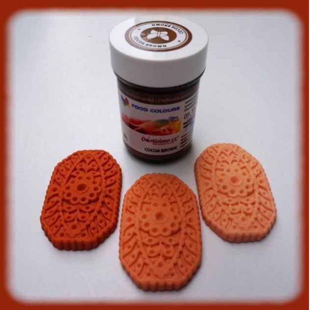 Gel-Farbe (Cocoa Brown) Körperfarbe 35 g