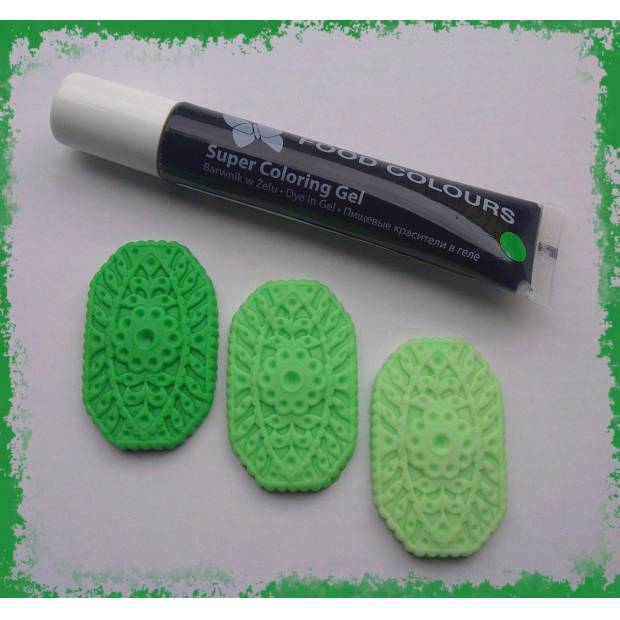 Gel-Farbtube (Grün) grün 20 g