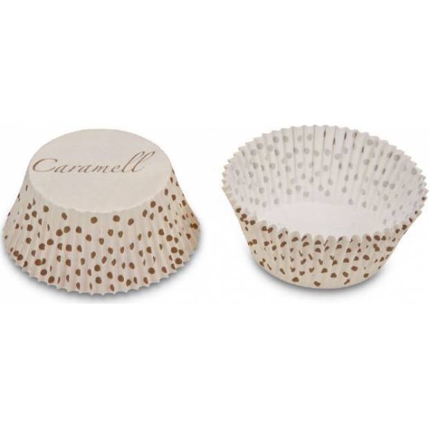 Papierbackförmchen - Karamell