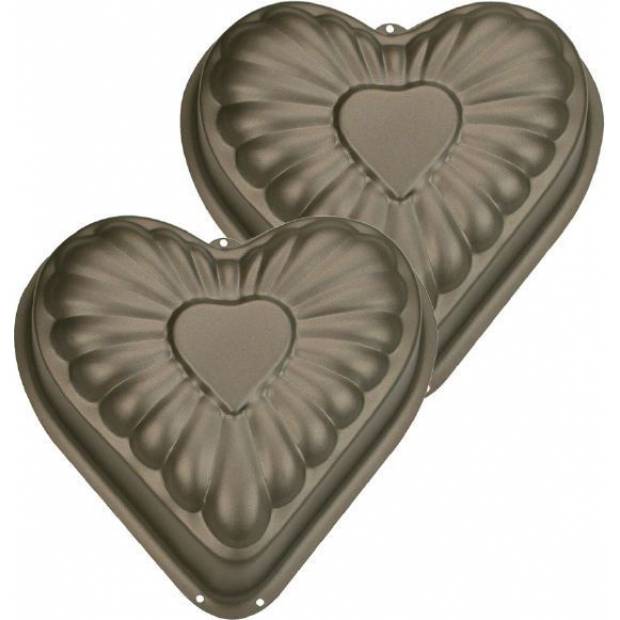 Backform in Form eines kleinen Herzens