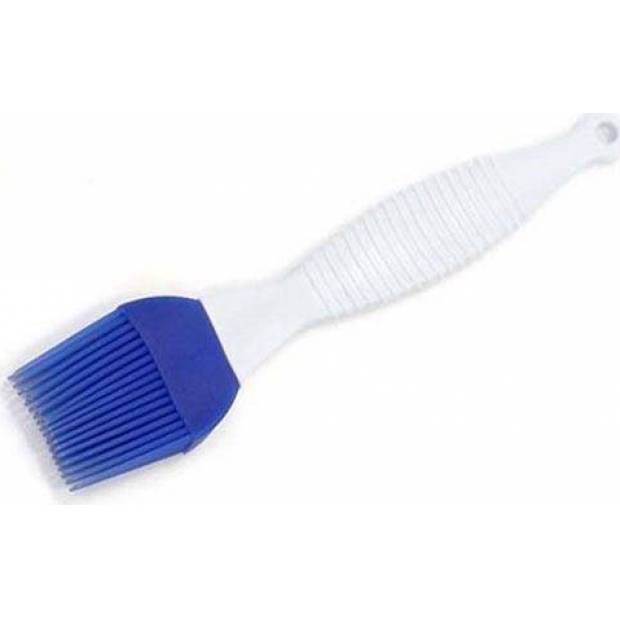Blaue Silikonbürste 21cm