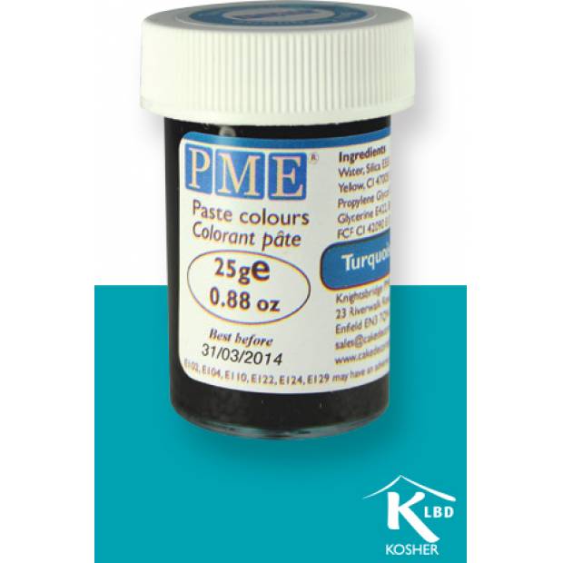 PME-Gelfarbe - türkisblau