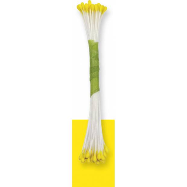 Gelbe Blütenstempel 50 Stück