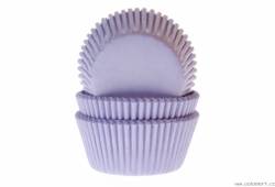 Konditorei-Cupcake 50 Stück fliederfarben