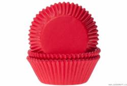 Papier-Muffinförmchen rot 50 Stk.