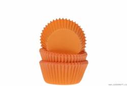 Orangefarbener Muffin-Korb 50 Stk.