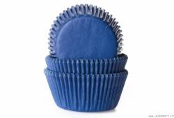 Muffinförmchen aus Papier blau 50 Stk.