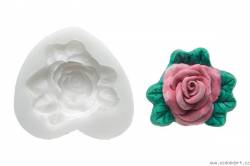 Silikonform für Fondant - Rosen