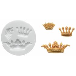 Silikonform der Königskrone 58x24mm