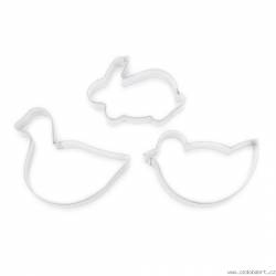 Osterhase, Gans, Vogel