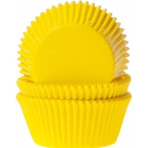 Muffinpapierkorb gelb 50Stk